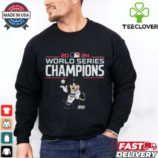 2024 World Series Champions LA Dodgers X Mickey Shirt