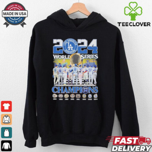 2024 World Series Champions LA Dodgers X Players Walking Shirt