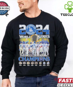 2024 World Series Champions LA Dodgers X Players Walking Shirt