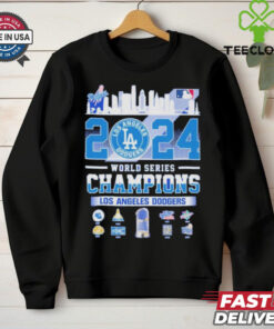 2024 World Series Champions Los Angeles Dodgers 1955 1959 1963 1985 1981 1988 2020 2024 Shirt
