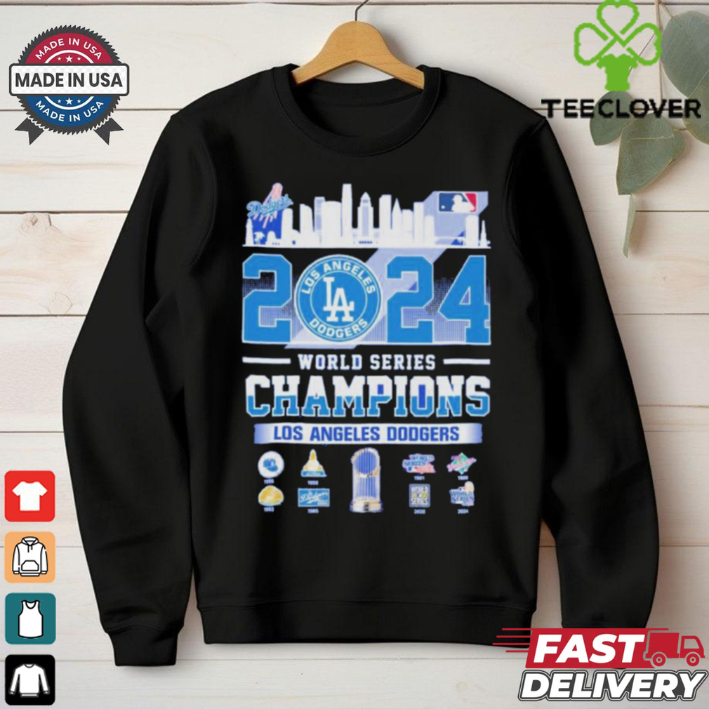 2024 World Series Champions Los Angeles Dodgers 1955 1959 1963 1985 1981 1988 2020 2024 Shirt 2024 World Series Champions Los Angeles Dodgers 1955 1959 1963 1985 1981 1988 2020 2024 Shirt