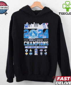 2024 World Series Champions Los Angeles Dodgers 1955 1959 1963 1985 1981 1988 2020 2024 Shirt