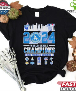 2024 World Series Champions Los Angeles Dodgers 1955 1959 1963 1985 1981 1988 2020 2024 Shirt