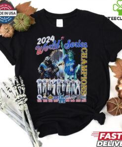 2024 World Series Champions Los Angeles Dodgers x Godzilla x Liberty Shirt