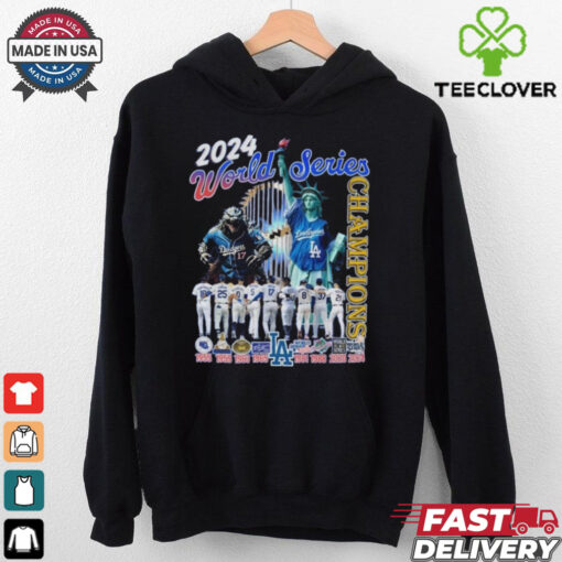 2024 World Series Champions Los Angeles Dodgers x Godzilla x Liberty Shirt