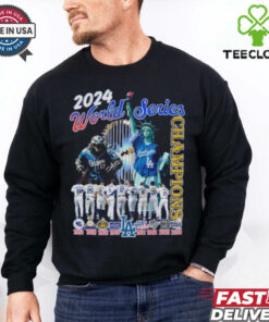 2024 World Series Champions Los Angeles Dodgers x Godzilla x Liberty Shirt