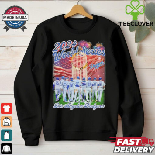 2024 World Series Los Angeles Dodgers Players Shirt
