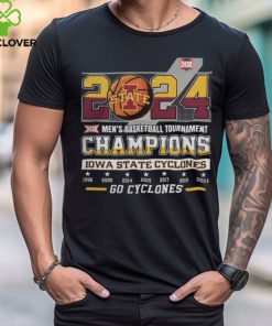 2024 XII Men’s Basketball Tournament Champions Iowa State Cyclones T Shirts