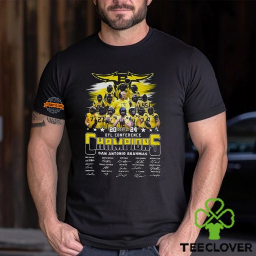 2024 Xfl Conference Champions San Antonio Brahmas T Shirt