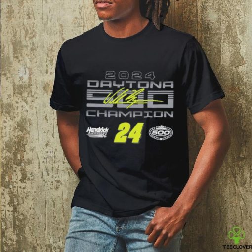 2024 daytona 500 champion exclusive William byron checkered flag sports hoodie, sweater, longsleeve, shirt v-neck, t-shirt