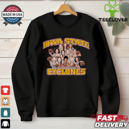 2024 iowa state women’s basketball team long sleeve tee