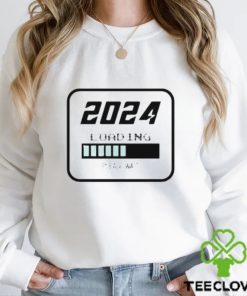 2024 loading Happy New Year shirt