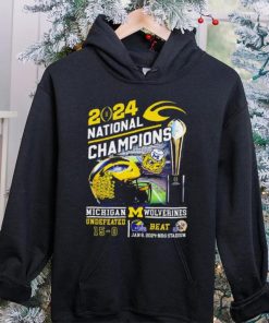 2024 national champions Michigan Wolverines undefeated beat Washington Huskies 15 0 hoodie, sweater, longsleeve, shirt v-neck, t-shirt