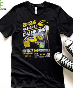 2024 national champions Michigan Wolverines undefeated beat Washington Huskies 15 0 hoodie, sweater, longsleeve, shirt v-neck, t-shirt