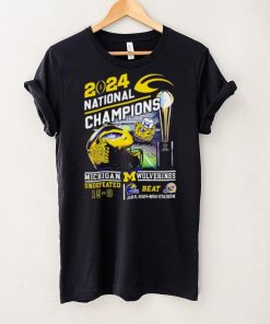 2024 national champions Michigan Wolverines undefeated beat Washington Huskies 15 0 hoodie, sweater, longsleeve, shirt v-neck, t-shirt