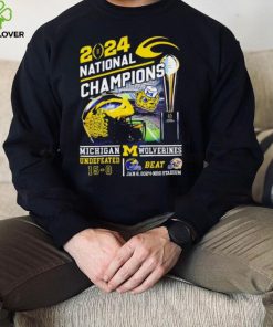 2024 national champions Michigan Wolverines undefeated beat Washington Huskies 15 0 hoodie, sweater, longsleeve, shirt v-neck, t-shirt