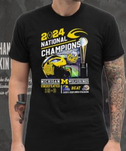 2024 national champions Michigan Wolverines undefeated beat Washington Huskies 15 0 hoodie, sweater, longsleeve, shirt v-neck, t-shirt