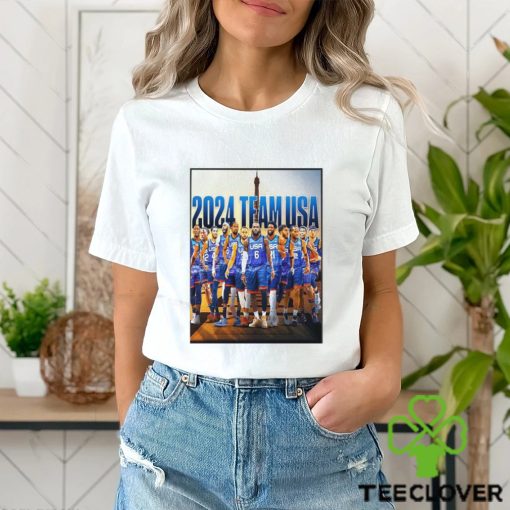 2024 team usa basketball roster for fourth olympic games home decor poster hoodie, sweater, longsleeve, shirt v-neck, t-shirt