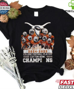 2024 – 2025 College Football Playoff Cotton Bowl Champions Texas Longhorns Fan Favorite  Shirt