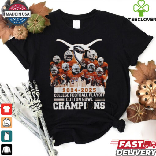 2024 – 2025 College Football Playoff Cotton Bowl Champions Texas Longhorns Fan Favorite  Shirt