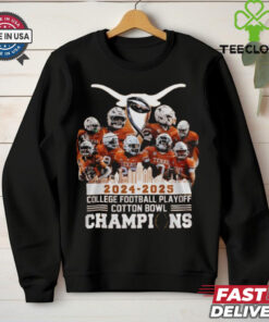 2024 – 2025 College Football Playoff Cotton Bowl Champions Texas Longhorns Fan Favorite Shirt