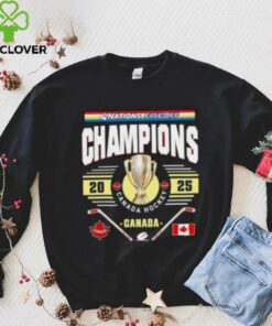 2025 4 Nations Face Off Champions Canada Nhl Trophy Shirt