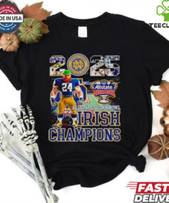 2025 Allstate Sugar Bowl Irish Champions mascot shirt