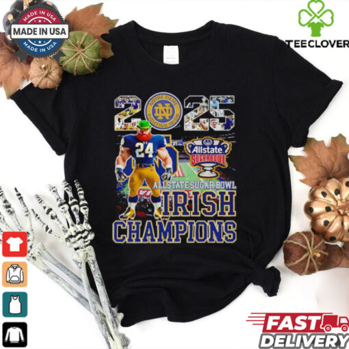 2025 Allstate Sugar Bowl Irish Champions mascot shirt