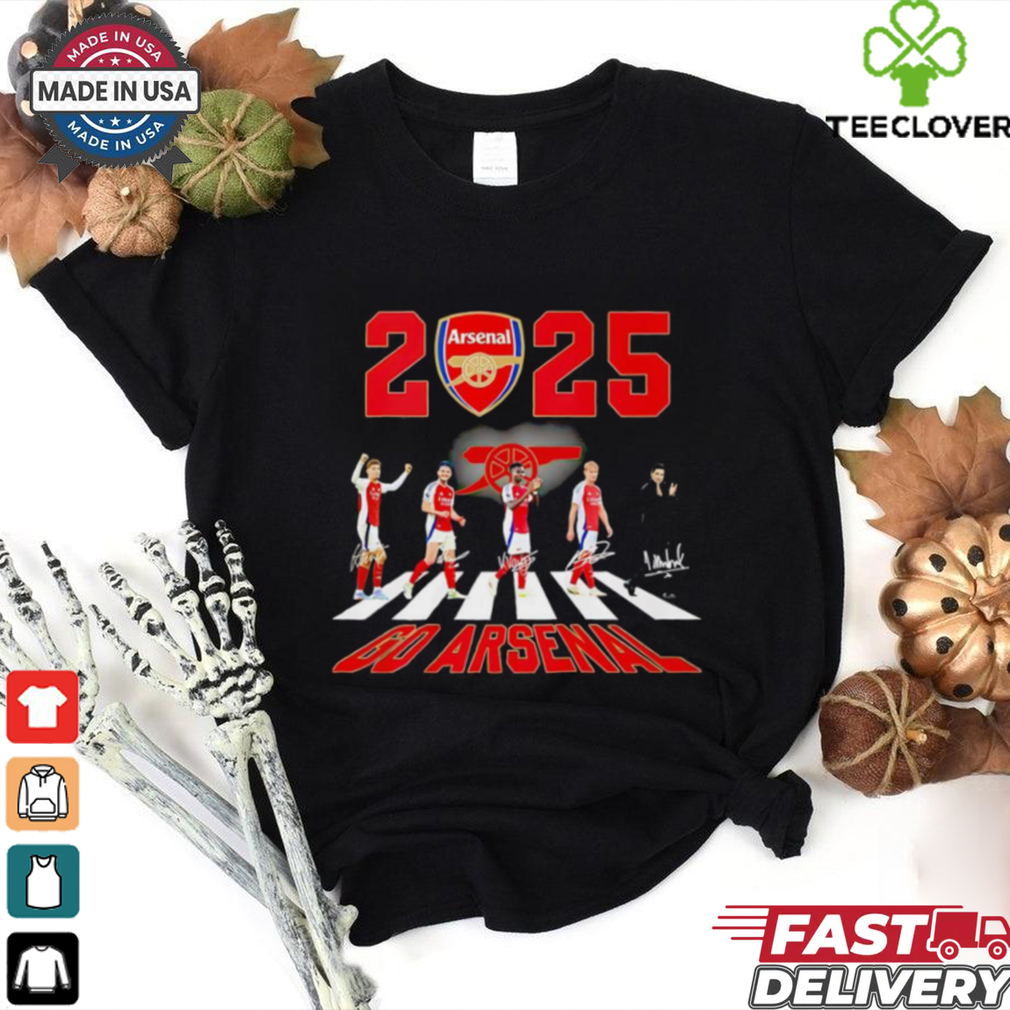 2025 Arsenal Abbey Road signatures shirt 2025 Arsenal Abbey Road signatures shirt