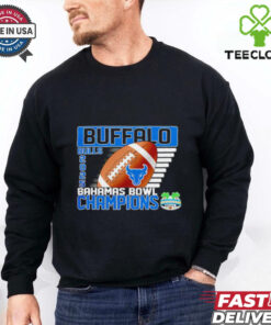 2025 Bahamas Bowl Game Champion Buffalo Bulls Football vintage shirt