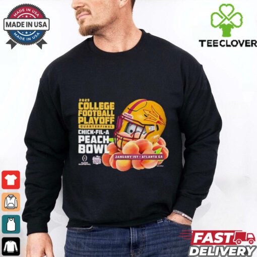 2025 CFP Quarter Final Peach Bowl Arizona State Sun Devils shirt