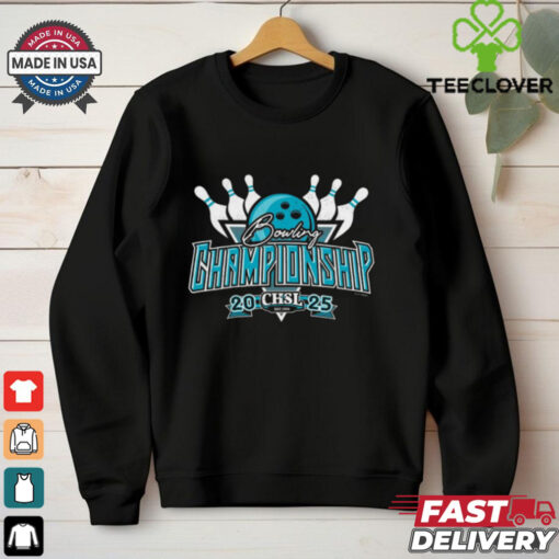 2025 CHSL Bowling Championship shirt