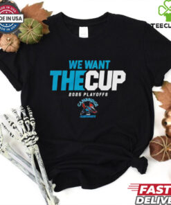 2025 Cambridge Roadrunners Playoff we want the cup shirt