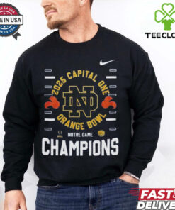 2025 Capital One Orange Bowl Notre Dame Champions Nike Fan Favorite  Shirt