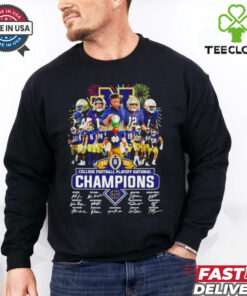 2025 College Football Playoff National Champions Notre Dame Fighting Irish Mascot and Players Signatures shirt