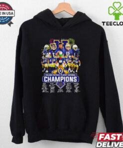2025 College Football Playoff National Champions Notre Dame Fighting Irish Mascot and Players Signatures shirt