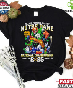 2025 College football playoff Notre Dame Fighting Irish Mascots National Championship Atlanta GA shirt