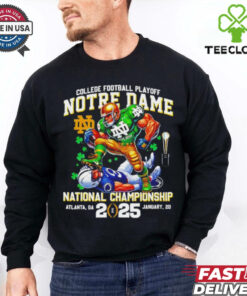 2025 College football playoff Notre Dame Fighting Irish Mascots National Championship Atlanta GA shirt