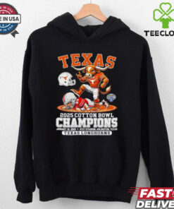 2025 Cotton Bowl Champions Texas Longhorns Mascot AT&T Stadium Arlington Texas shirt