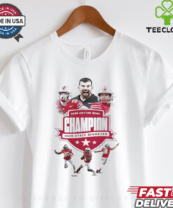 2025 Cotton Bowl Classic Champions Ohio State Buckeyes Team graphic shirt