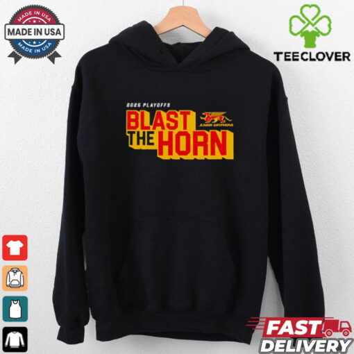 2025 Guelph Jr Gryphons Playoff blast the horn shirt