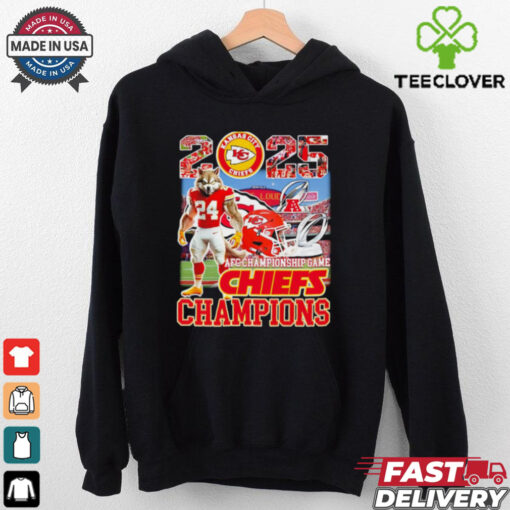 2025 Kansas City Chiefs AFC Championship Game Chiefs Champions shirt