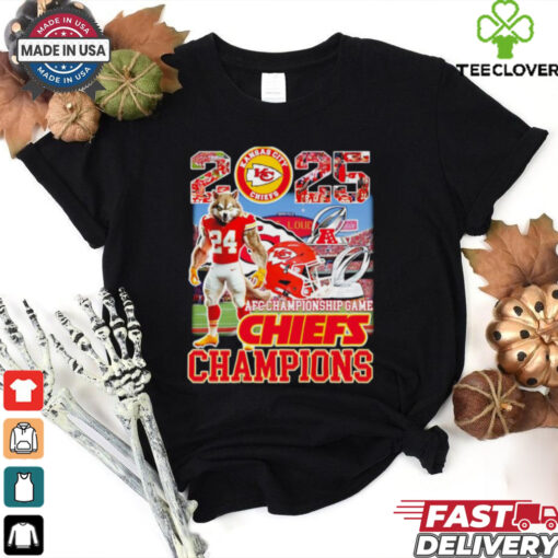 2025 Kansas City Chiefs AFC Championship Game Chiefs Champions shirt
