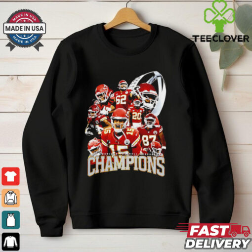 2025 Kansas City Chiefs AFC Champs graphic shirt