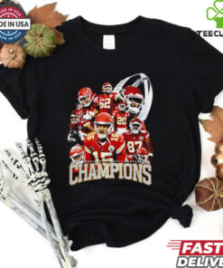 2025 Kansas City Chiefs AFC Champs graphic shirt