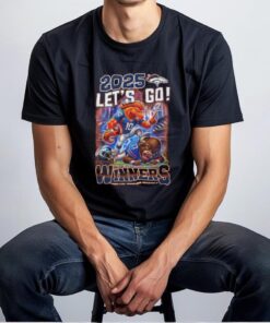 2025 Let’s Go Denver Broncos AFC Wild Card Playoff Winners T Shirt