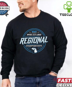 2025 MHSAA Boys Individual Wrestling Regionals shirt
