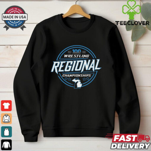 2025 MHSAA Boys Individual Wrestling Regionals shirt
