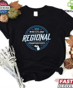 2025 MHSAA Boys Individual Wrestling Regionals shirt