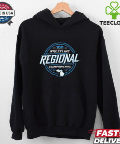 2025 MHSAA Boys Individual Wrestling Regionals shirt